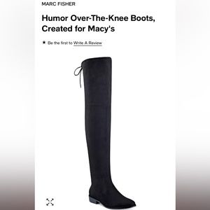 Marc Fisher Humor Over-The-Knee Boots